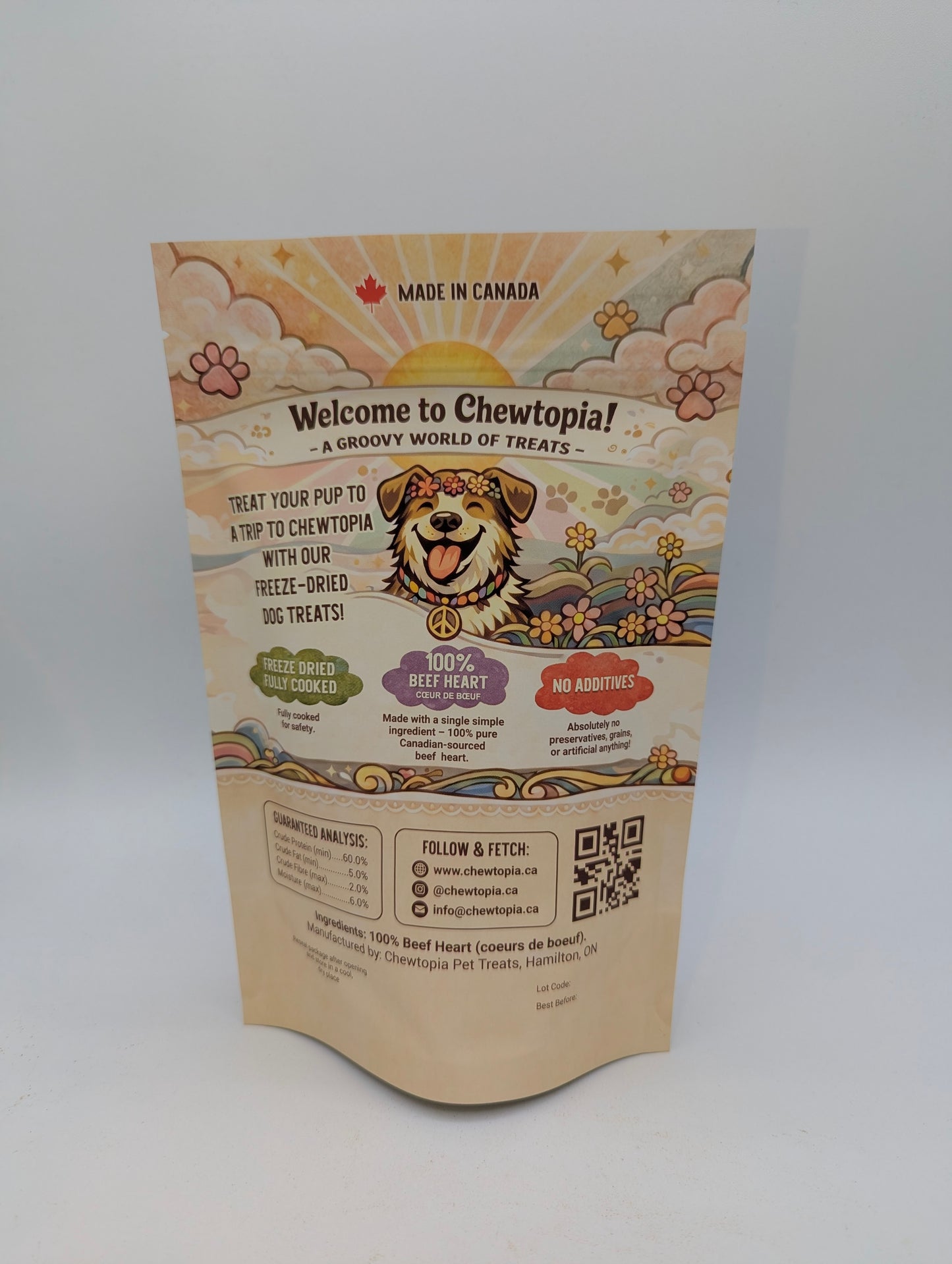 Freeze-Dried Beef Heart for Dogs – Nutrient-Rich Single Ingredient Dog Treats