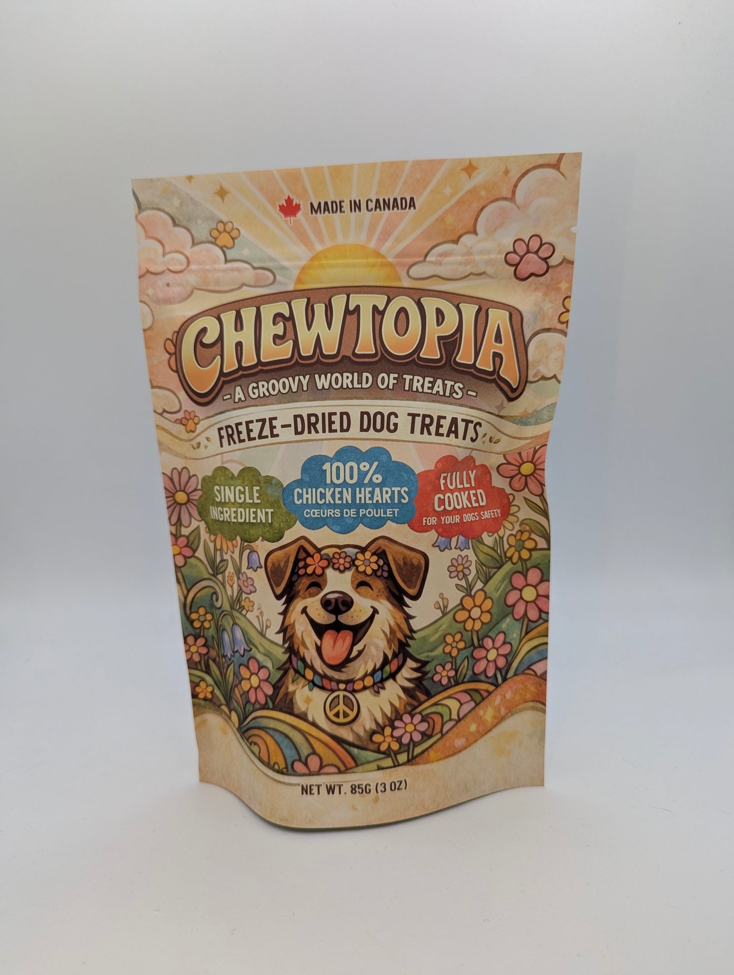 Freeze-Dried Chicken Hearts for Dogs – Protein-Rich Single Ingredient Dog Treats